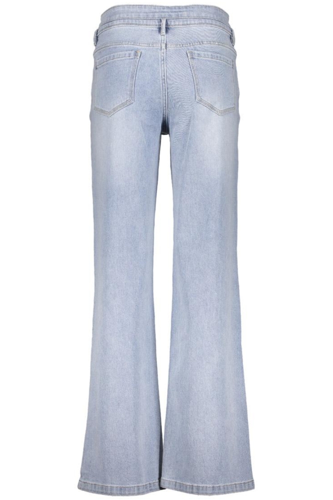 JEANS MET STRASS STEENTJES 51044 10 Heavy Bleached denim